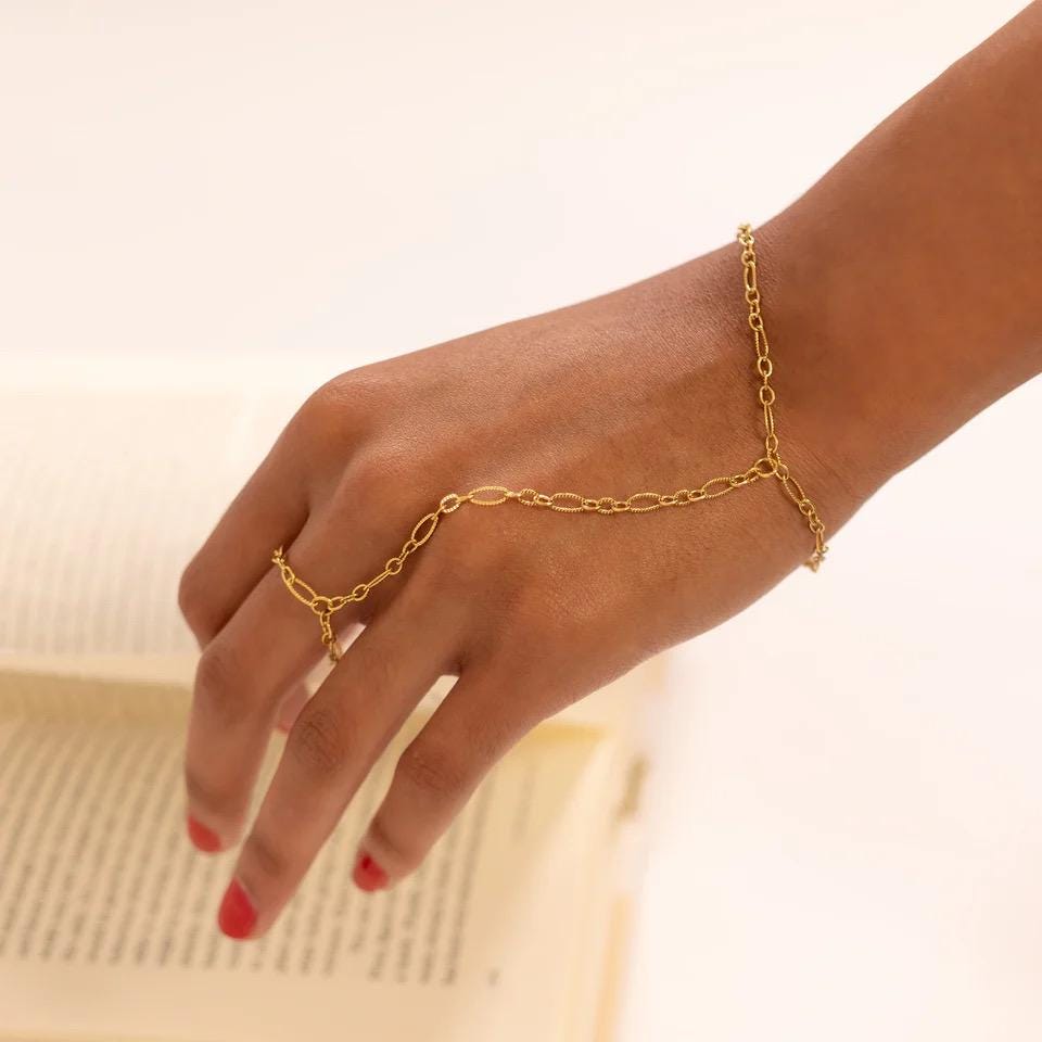 Oval Hand Chain