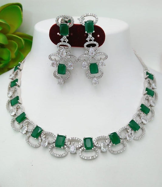 Janvi CZ Set